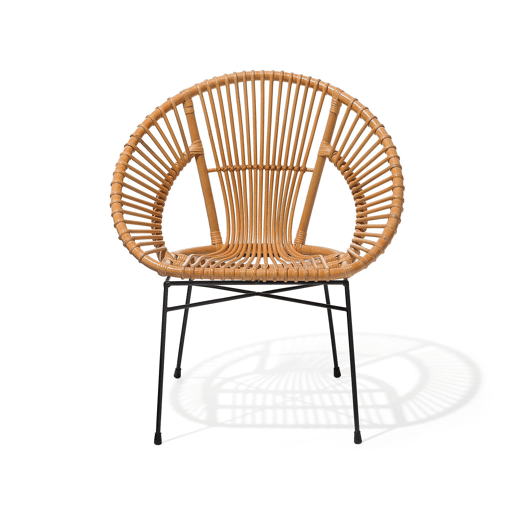 Cadeira de jantar SARITA Rattan Natural