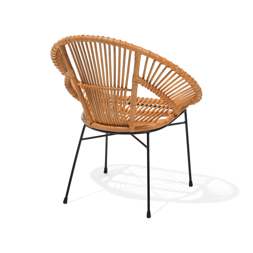 Cadeira de jantar SARITA Rattan Natural