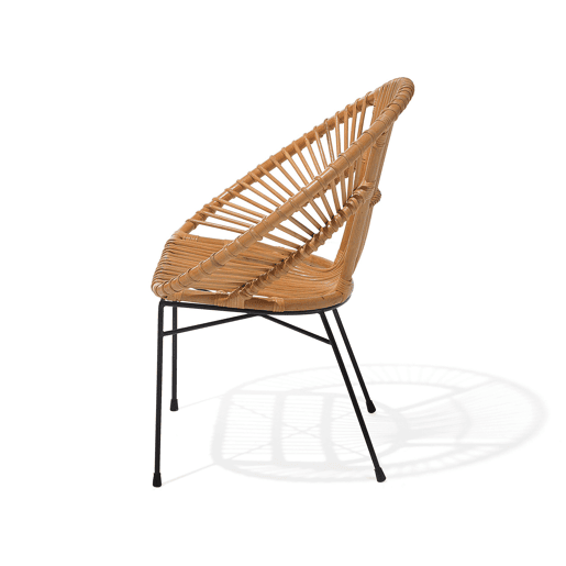 Cadeira de jantar SARITA Rattan Natural