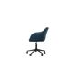 Beliani Silla de oficina VENICE Beliani Silla de oficina VENICE Azul Marino