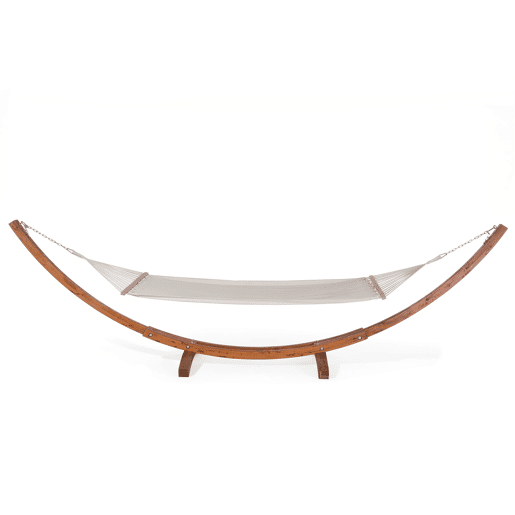 Cama de rede TREVISO Algodão Castanho