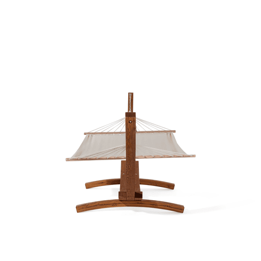 Cama de rede TREVISO Algodão Castanho