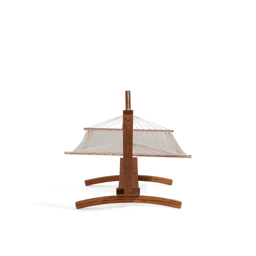 Cama de rede TREVISO Algodão Castanho