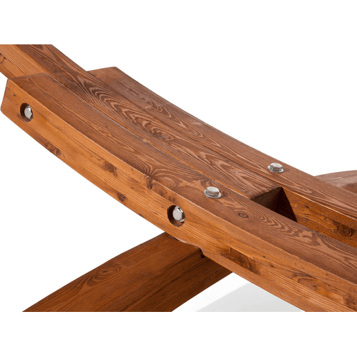 Cama de rede TREVISO Algodão Castanho