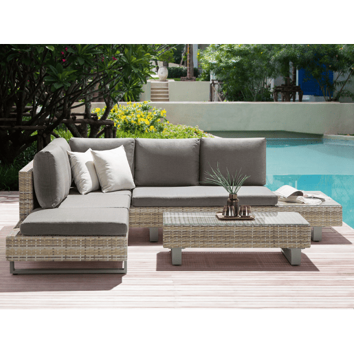 Beliani Conjunto lounge LANCIANO