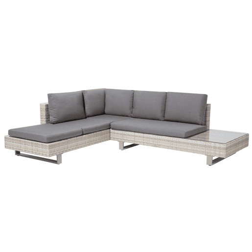 Beliani Conjunto lounge LANCIANO