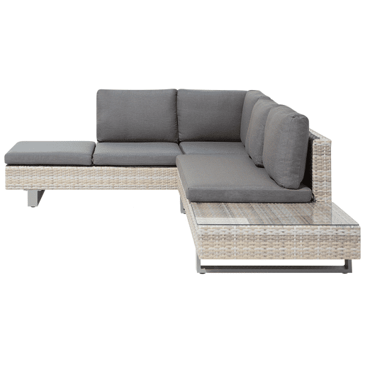 Beliani Conjunto lounge LANCIANO