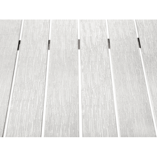 Conjunto de 6 cadeiras de jardim VERNIO Branco
