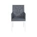Beliani Silla de jardín BACOLI Beliani Silla de jardín BACOLI Gris Oscuro
