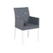 Beliani Silla de jardín BACOLI Beliani Silla de jardín BACOLI Gris Oscuro