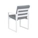 Beliani Silla de jardín PANCOLE Beliani Silla de jardín PANCOLE Gris