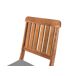 Beliani Silla de jardín CENTO Beliani Silla de jardín CENTO Marrón