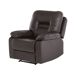 Beliani Sillón reclinable BERGEN Beliani Sillón reclinable BERGEN Blanco