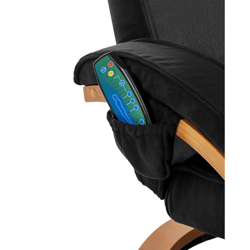 Cadeira de massagem HERO Tecido Preto Cadeira de massagem HERO Tecido Preto