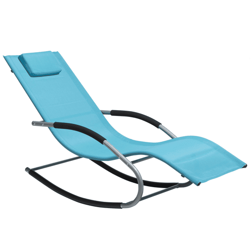 Beliani Cadeira loungerelax CARANO