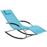 Beliani Cadeira loungerelax CARANO
