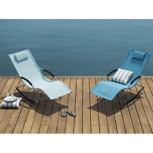 Beliani Cadeira loungerelax CARANO