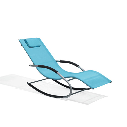 Beliani Cadeira loungerelax CARANO