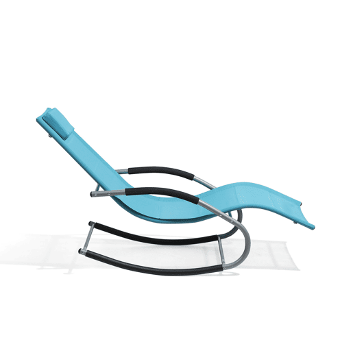 Beliani Cadeira loungerelax CARANO