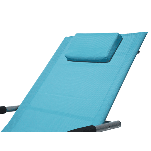 Beliani Cadeira loungerelax CARANO