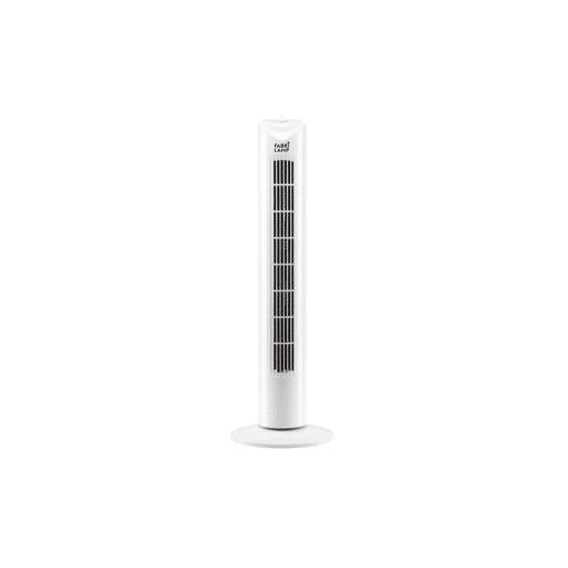 Ventilador de chão metálico cor branca série tero 25cm