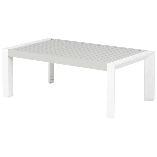 Conjunto de sofás de jardim de canto 6 lugares CASTELLA à esquerda Metal Cinzento