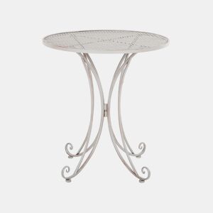 Mesa bistrô CILENTO 71 cm 71 cm Metal Cinzento