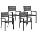 Beliani Silla de jardín PRATO Beliani Silla de jardín PRATO Gris