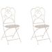 Beliani Silla de jardín TRIESTE Beliani Silla de jardín TRIESTE Beige