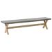 Beliani Conjunto de comedor OLBIA Beliani Conjunto de comedor OLBIA Gris