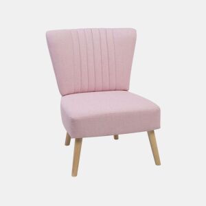 Poltrona VAASA Tecido Rosa