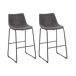 Beliani Silla de bar FRANKS Beliani Silla de bar FRANKS Beige