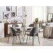 Beliani Silla de comedor COVELO Beliani Silla de comedor COVELO Gris