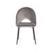 Beliani Silla de comedor COVELO Beliani Silla de comedor COVELO Gris
