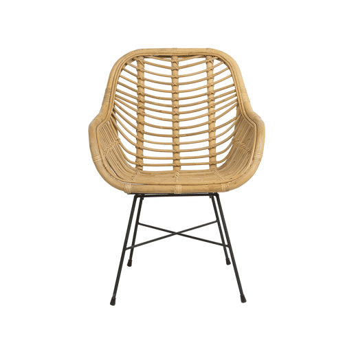 Cadeira de jantar CANORA Rattan Natural