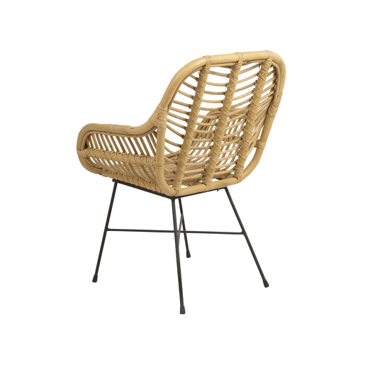 Cadeira de jantar CANORA Rattan Natural