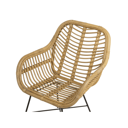Cadeira de jantar CANORA Rattan Natural