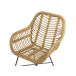 Beliani Silla de comedor CANORA Beliani Silla de comedor CANORA Natural