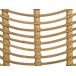 Beliani Silla de comedor CANORA Beliani Silla de comedor CANORA Natural
