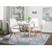 Beliani Silla de comedor DAKOTA Beliani Silla de comedor DAKOTA Blanco