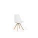 Beliani Silla de comedor DAKOTA Beliani Silla de comedor DAKOTA Blanco