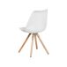 Beliani Silla de comedor DAKOTA Beliani Silla de comedor DAKOTA Blanco