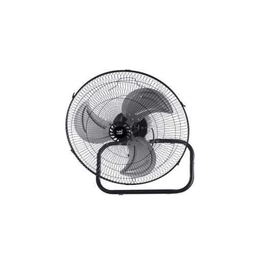 Ventilador de chão metálico preto série recio 50cm