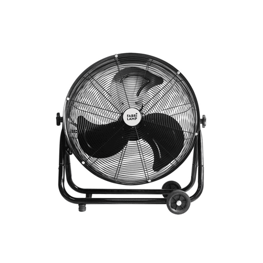 Ventoinha de pé metálica cor preta série poniente 75cm