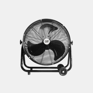 Ventoinha de pé metálica cor preta série poniente 75cm