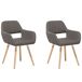 Beliani Silla de comedor CHICAGO Beliani Silla de comedor CHICAGO Azul Marino