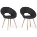 Beliani Silla de comedor ROSLYN Beliani Silla de comedor ROSLYN Gris Claro