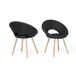 Beliani Silla de comedor ROSLYN Beliani Silla de comedor ROSLYN Gris Claro