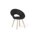 Beliani Silla de comedor ROSLYN Beliani Silla de comedor ROSLYN Gris Claro