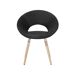 Beliani Silla de comedor ROSLYN Beliani Silla de comedor ROSLYN Gris Claro